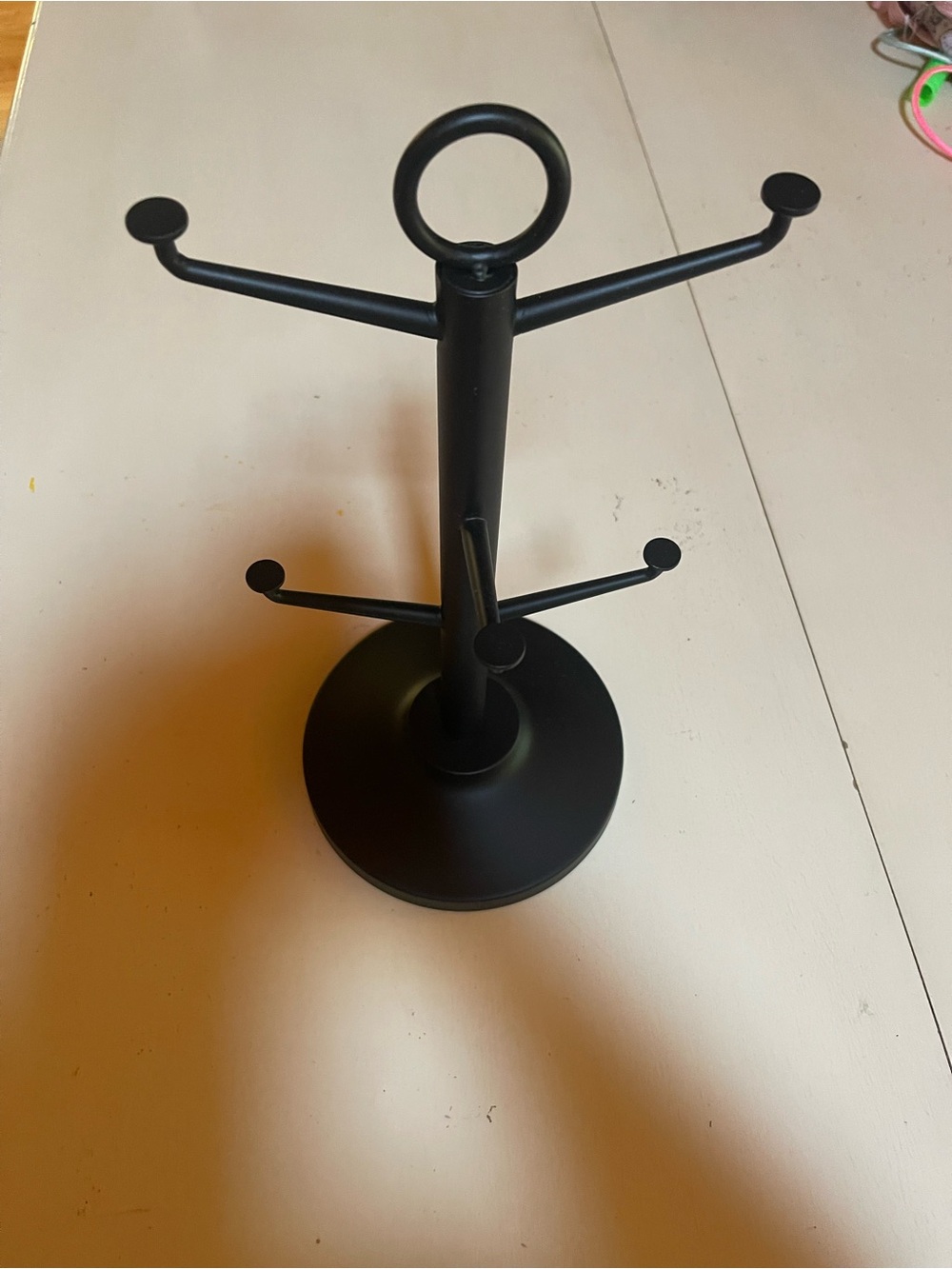 Hearth & Hand Black Metal Mug Tree - Picture 2 of 3